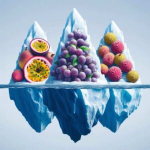 水果系大煙油推薦:Ice Brg 冰山系列煙油