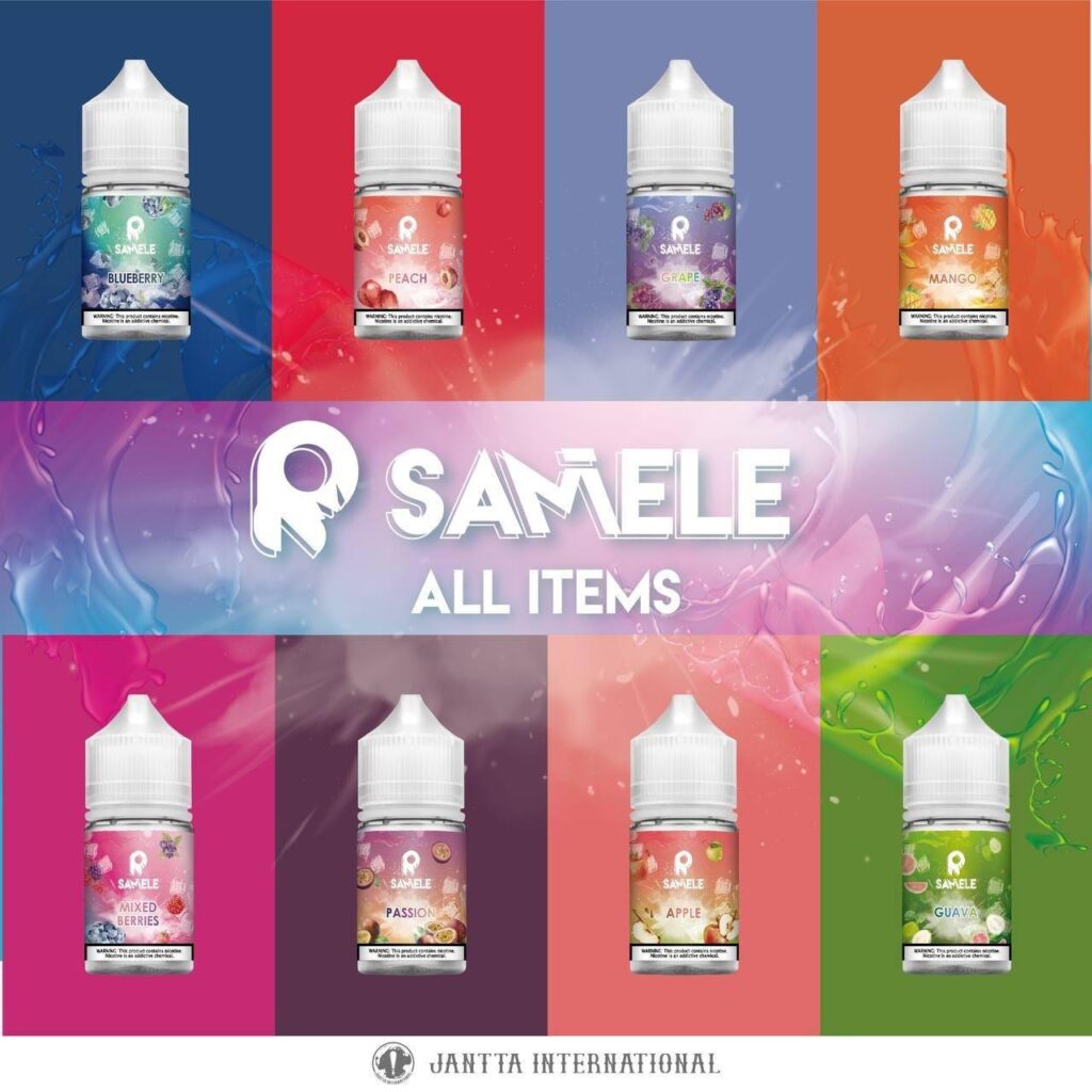 電子煙口味推薦SAMELE 冰釀葡萄
