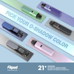 多色系 FITPOD O-Shadow 主機任你選，繽紛風格搭配個性 vaping 體驗