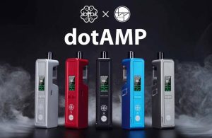 DotMod X BP Mods dotAMP AIO 主機五色展示（黑紅藍灰銀）