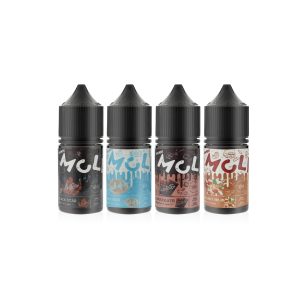 SANDI MCLIN 系列口味全圖展示,包含可可牛奶、爆米花、養樂多等熱門風味