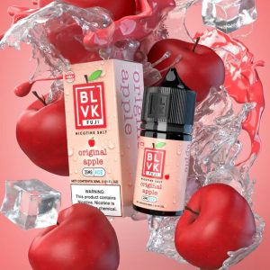 BLVK 招牌富士蘋果冰煙油包裝、FUJI 系列煙油設計圖