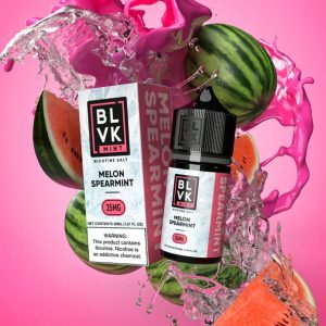 BLVK 西瓜薄荷煙油瓶身、BLVK MINT 系列煙油設計圖