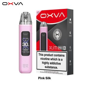 OXVA XLIM PRO 3 小蠻牛 3 Pink Silk 粉絲綢｜柔粉絲絨金屬色主機展示