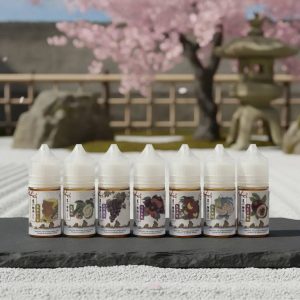 POWER 果の物語系列電子煙全口味合照｜自然果香電子煙系列與品牌主視覺